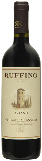 Image of Bottle of 2010, Ruffino, Aziano, Chianti Classico